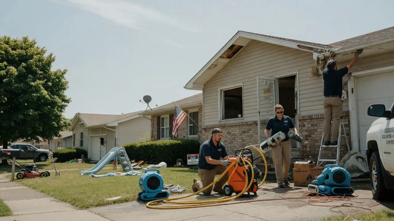 Water Damage Restoration in New Lisbon, WI near me